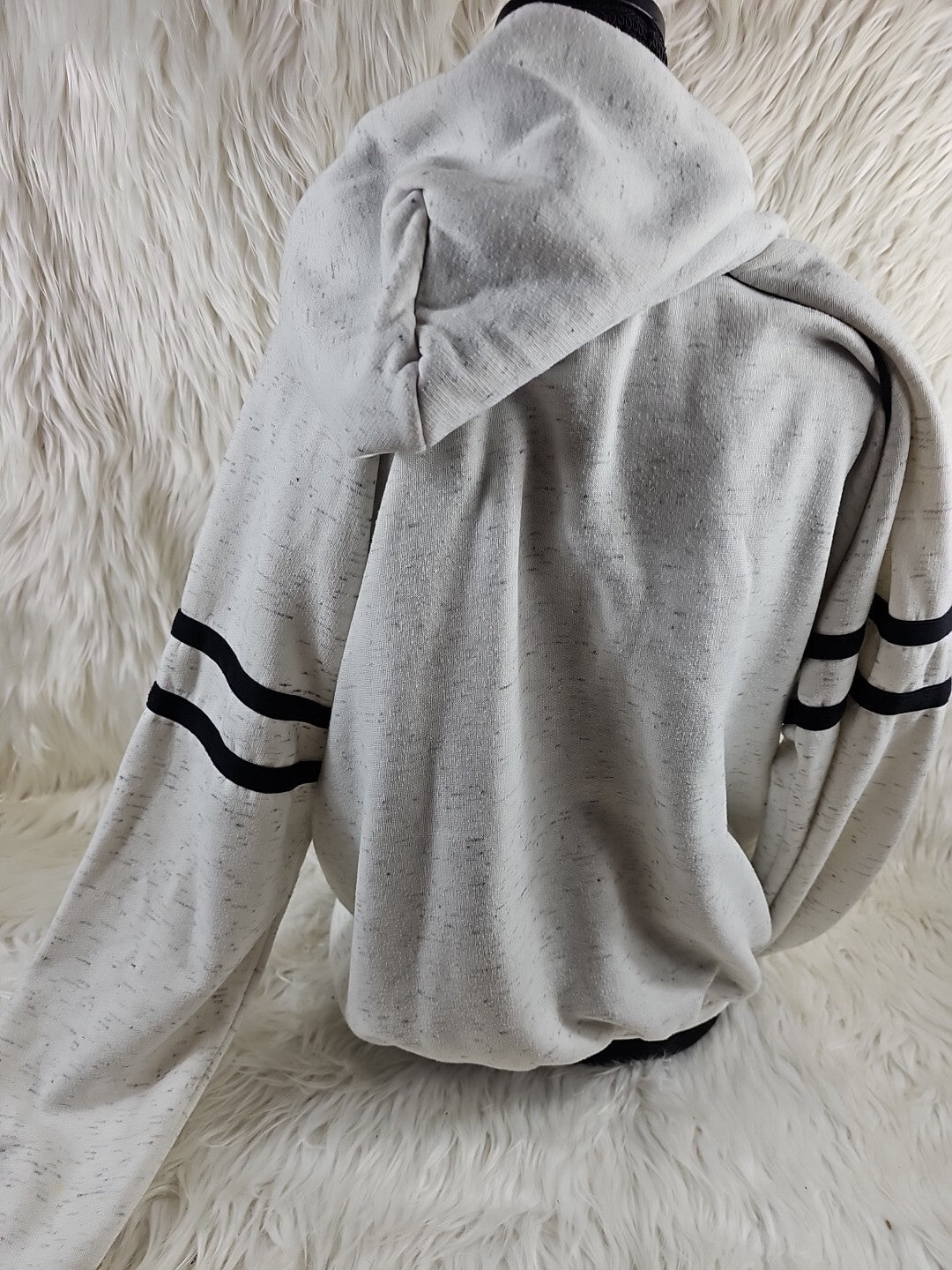1990s - Streetwear Mens XL Distressed Spell Out Mackinac Michigan Hoodie USA