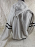 1990s - Streetwear Mens XL Distressed Spell Out Mackinac Michigan Hoodie USA