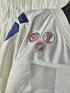 1990s - FUBU Allstar 05 White/Blue Mesh Football Jersey - RARE