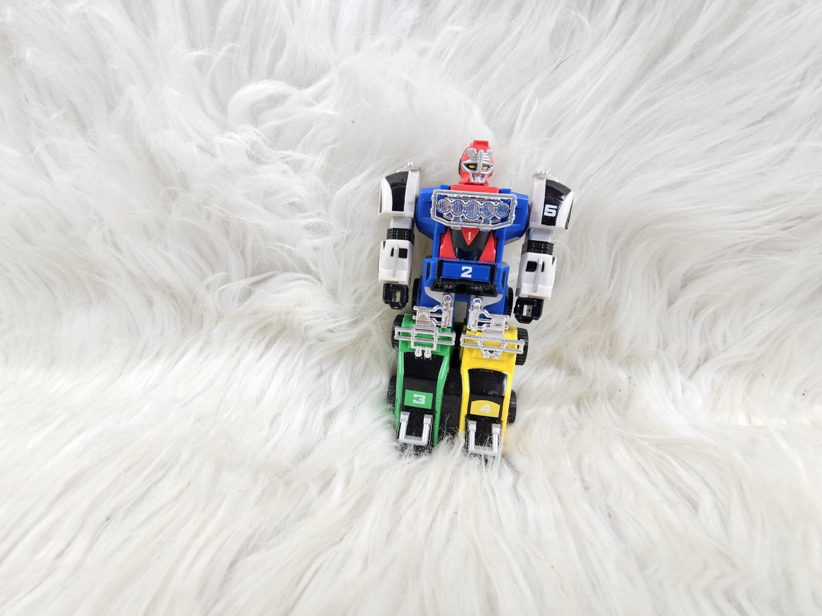 1997 - Bandai Mighty Morphin Power Rangers Vtg Turbo Megazord 5.5" Figure