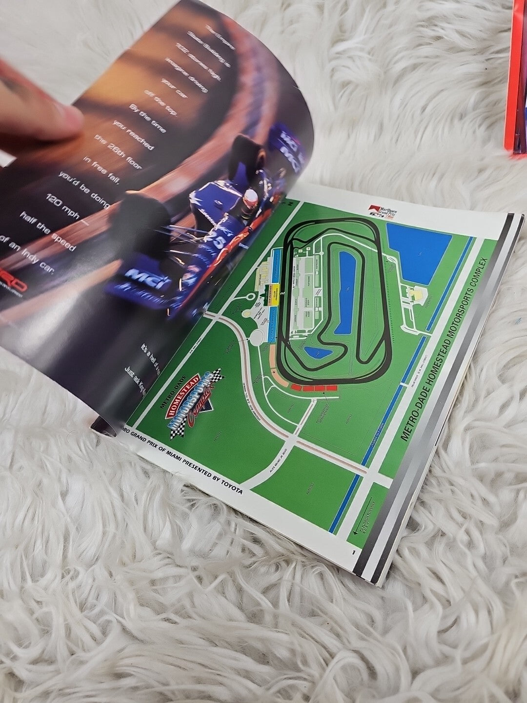 1997 - Marlboro Grand Prix Of Miami Cart/Indycar Racing Program And Fast Lube Mag