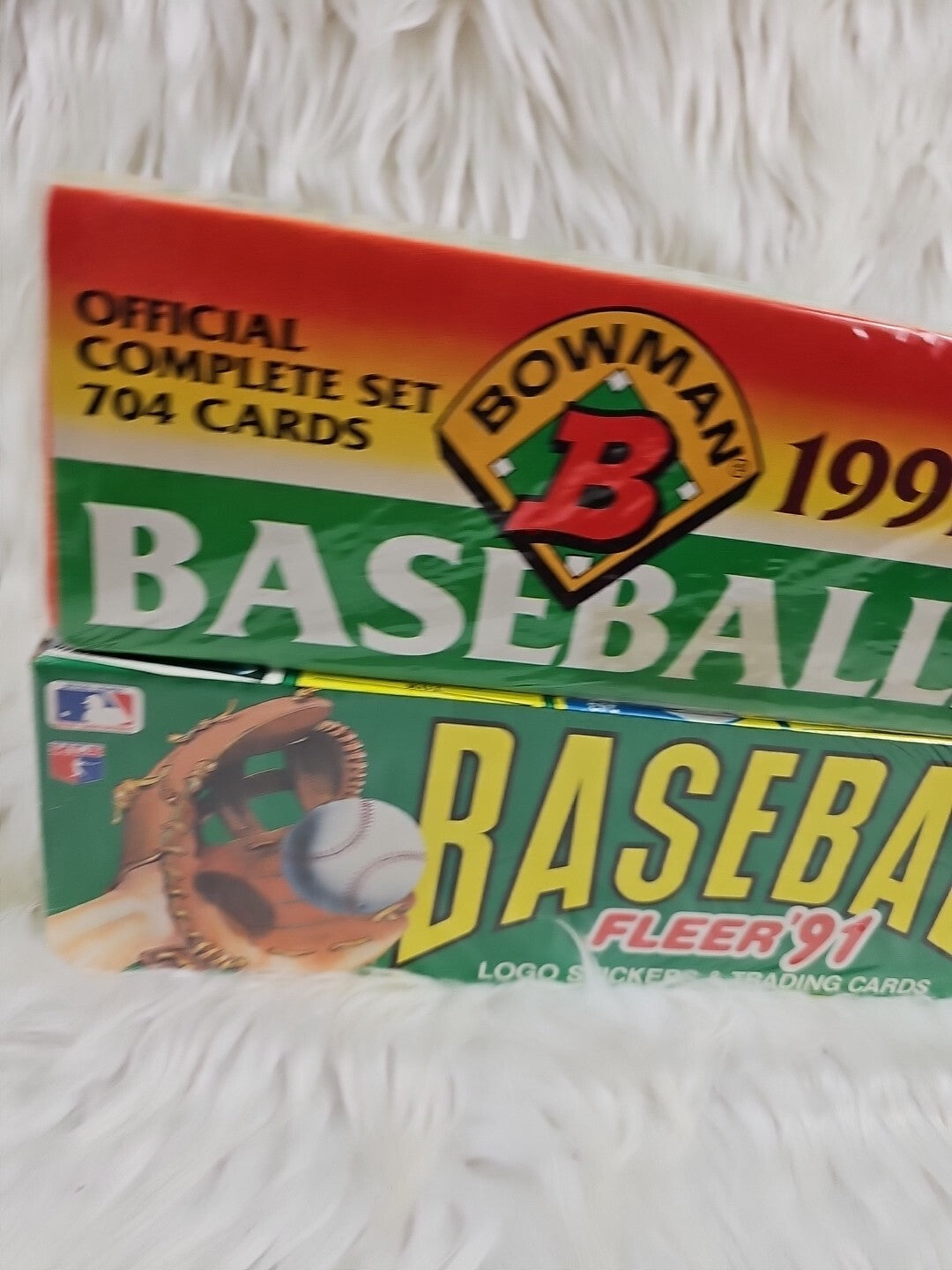 1991 - Fleer + Topps Baseball Card Set Cards & Stickers Cards