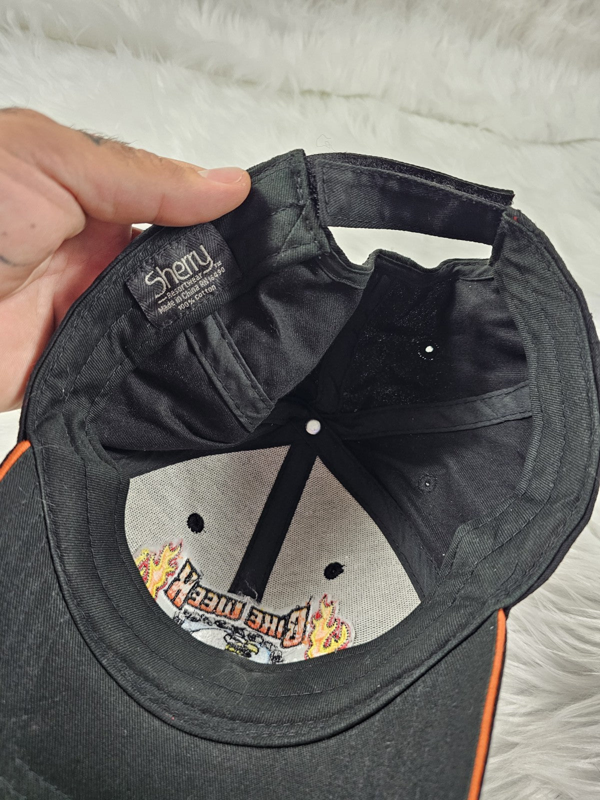 2007 Fire Eagle 66 Daytona Beach Florida Bike Week Adjustable Black Hat
