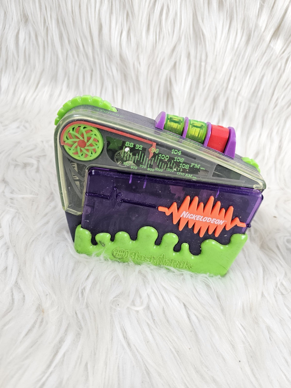 1990s - Super Rare Vintage  Nickelodeon Blast Pak Cassette Player