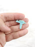Vintage - Mego Star Trek Phaser 8" Star Trek Action Figure Weapon Blue Green
