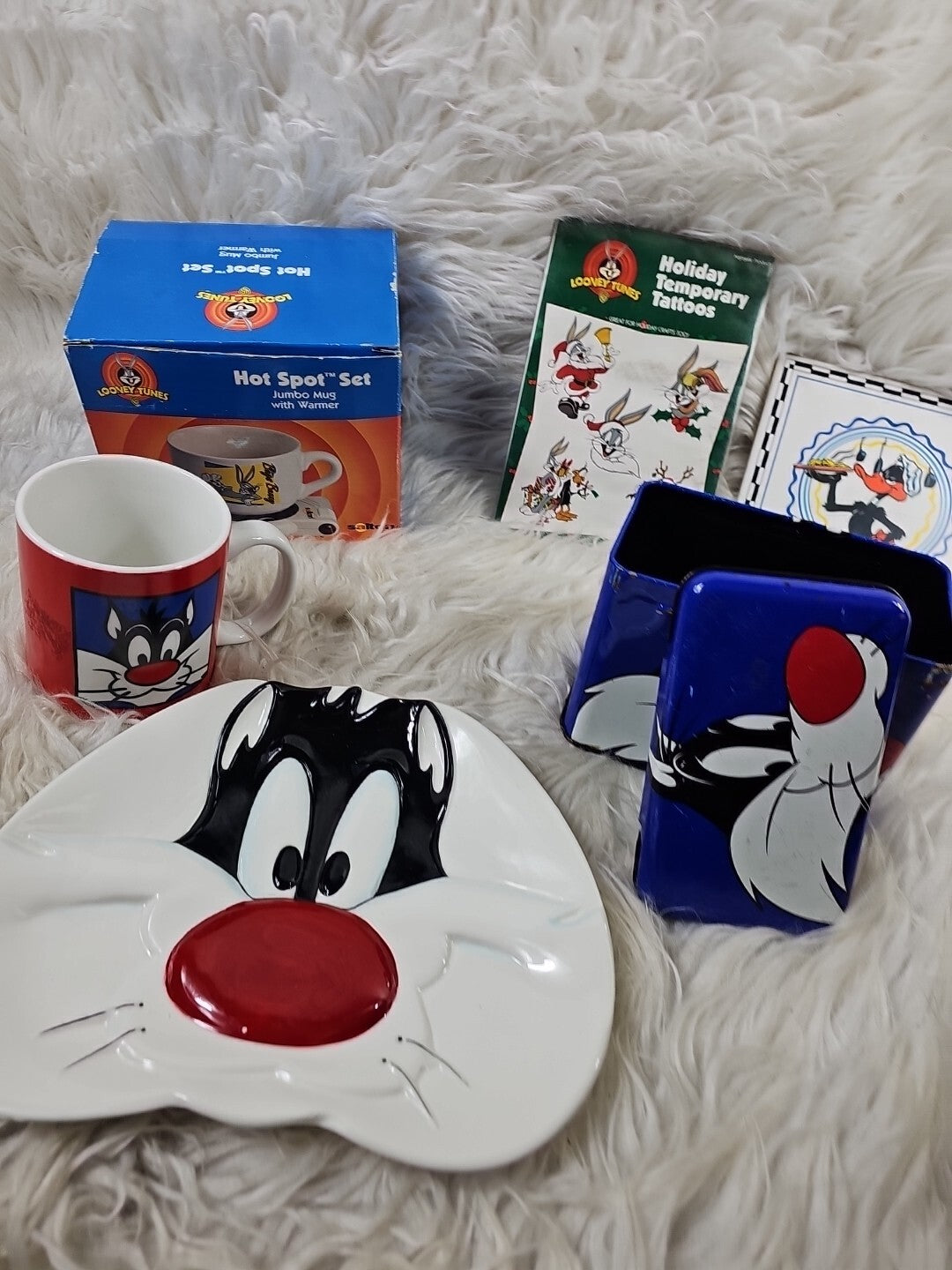 1990s - Bundle: Sylvester, Bugs Donald Duck And Taz Looney Tunes