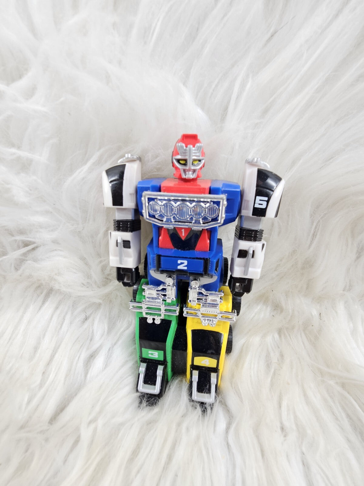 1997 - Bandai Mighty Morphin Power Rangers Vtg Turbo Megazord 5.5" Figure