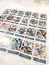1986 Vtg McDonalds Cards NFL Seattle Seahawks (24) Blue Tab Unscratched MINT