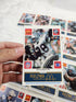 1986 Vtg McDonalds Cards NFL Seattle Seahawks (24) Blue Tab Unscratched MINT