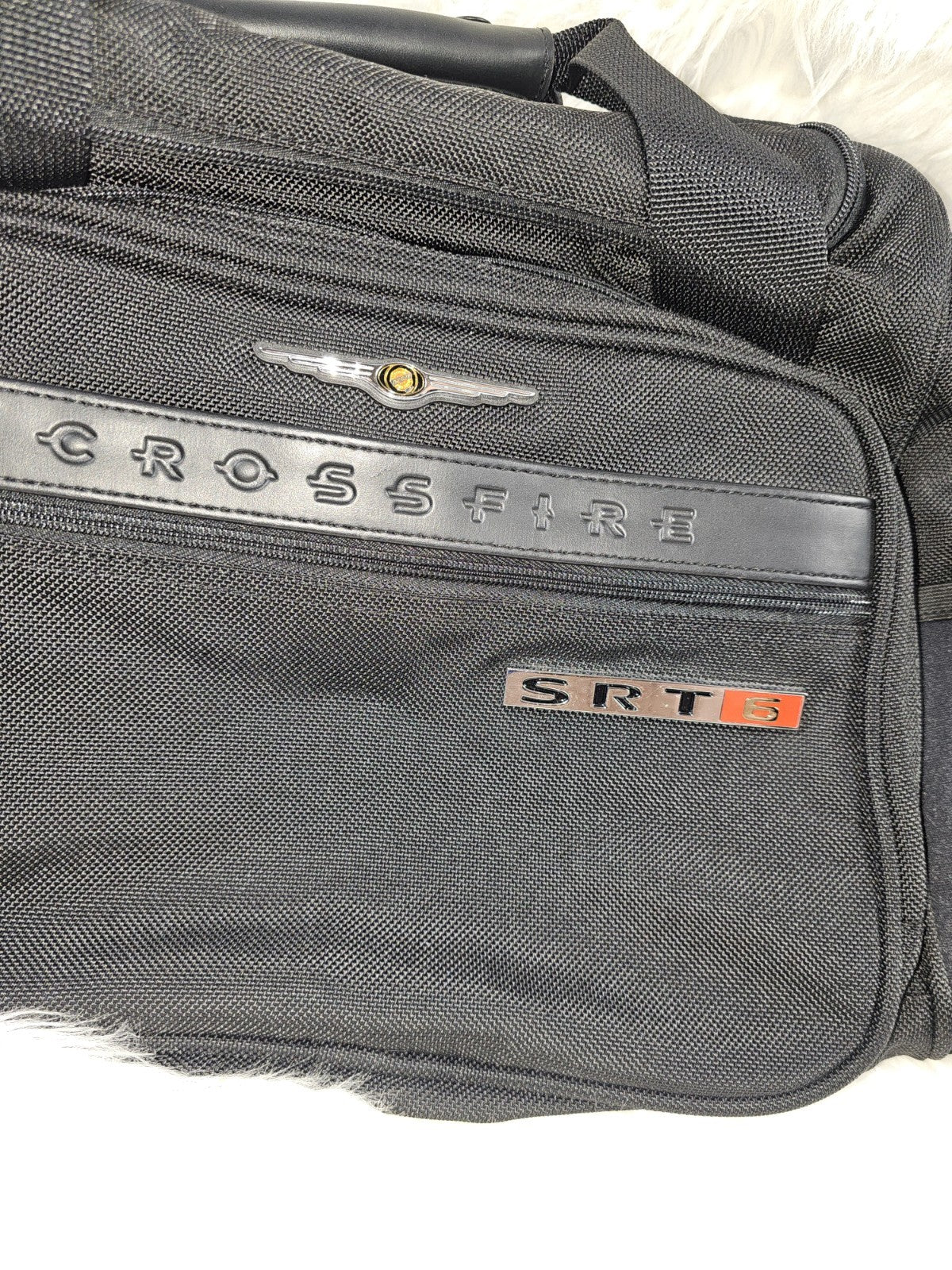 Chrysler SRT 6 Crossfire Touring Gear Shoulder Carry-On Travel Bag | Excellent