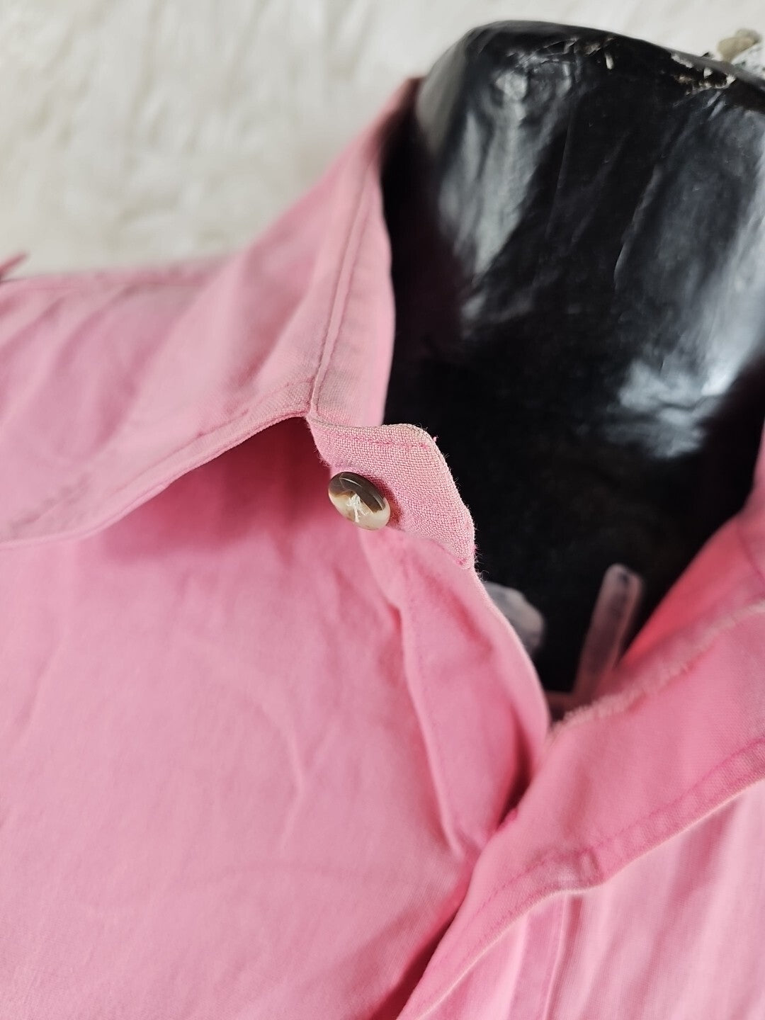 1990s - Flying Scottsman Polo Shirt Mens Size Large Pink  USA Made Duck Mallard
