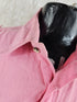 1990s - Flying Scottsman Polo Shirt Mens Size Large Pink  USA Made Duck Mallard