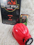1996 - The Lost World Jurrassic Park: Framed Promo Poster 17in x 11in + Helmet