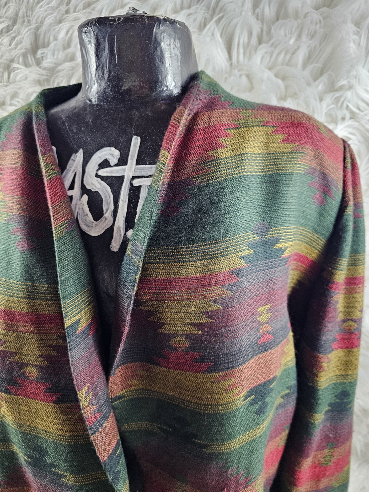 Vintage - Colorful Funky Unbranded Unisex Abstract Desert Blazer Jacket - Size L