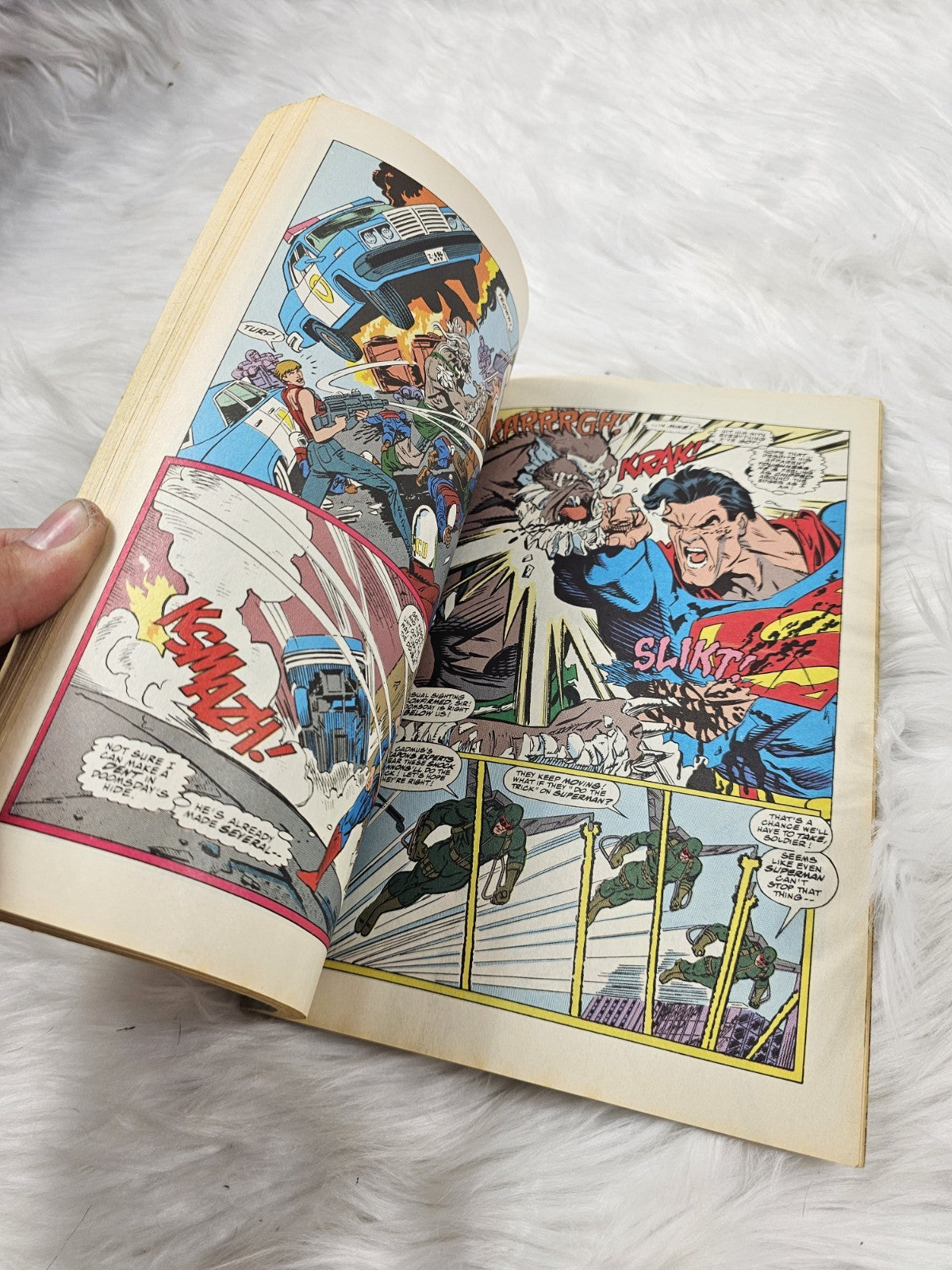 1993 - Death of Superman - TRADE PAPERBACK - 1ST PRINT (6.5/7.0)