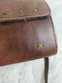 Vintage JHC Christian Charles Rare Brown Leather Attache Coach Messenger Bag