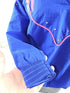Vintage Super Lite Blue/Pink Windbreaker like jacket - Embroidery and Beaded