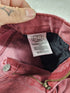 Y2K - Guess Washed Red Denim Jeans Baggy Taper Size 31 USA