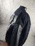 1990s - Steer Brand Tiger Varsity Jacket, Medium Black