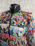 1990s - Paula Sweet Muslin Mink Floral Jacket Size Medium