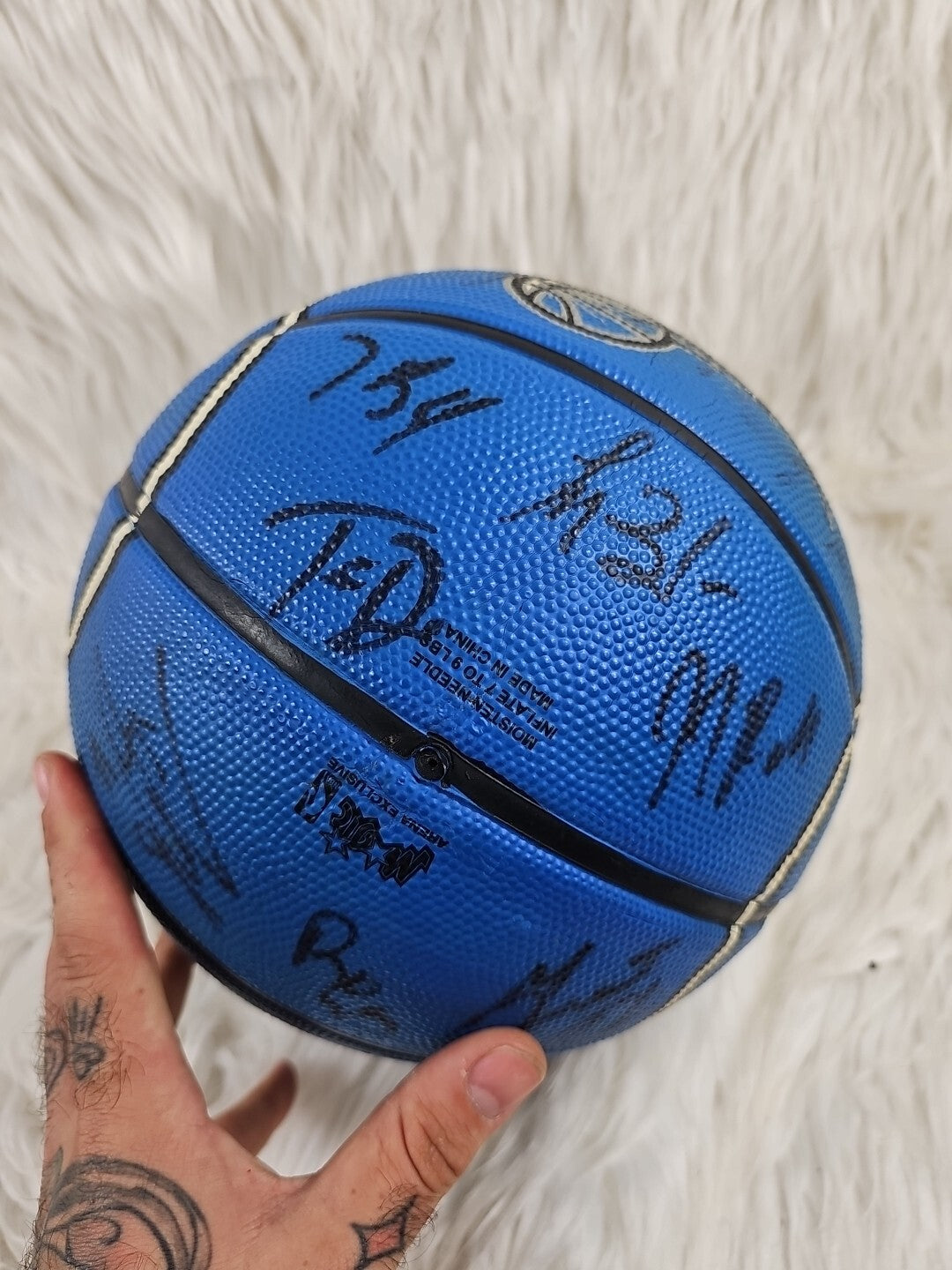 2006/2007 - Autographed Basketball Orlando Magic Team NBA Spalding - RARE