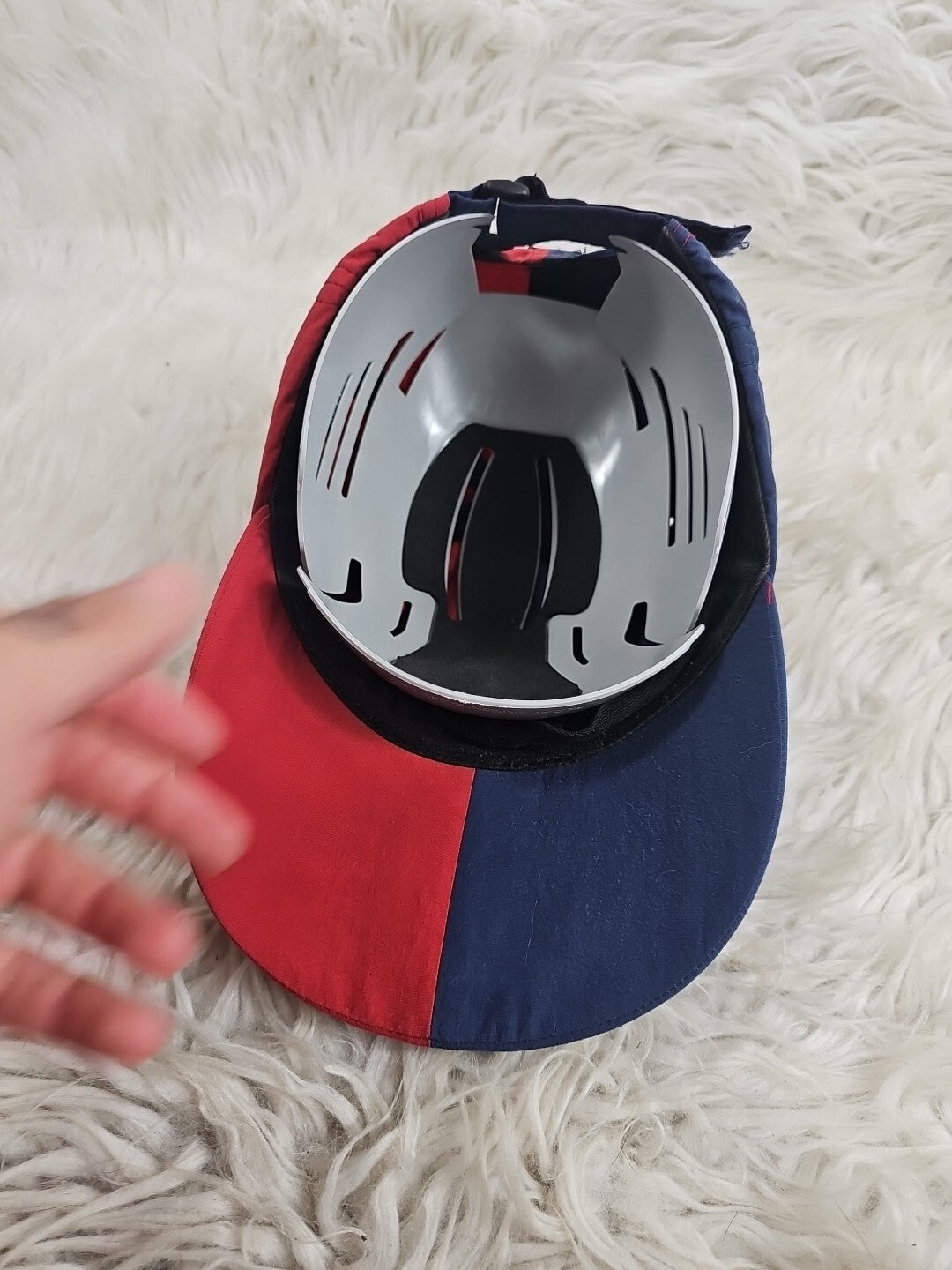 Super Rare Vintage Tommy Hilfiger Expedition Outfitters HAT - Red And Blue