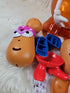 2 Vintage Mr. Potato Head Large 14" Storage Container Rare Disney Pieces 99/01