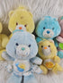 Vintage - 6 Care Bear Lot Stuffed Plush Bears