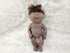 1991 - Cabbage Patch Kids DOLL Bath Time, Purple Signature Hard Mold