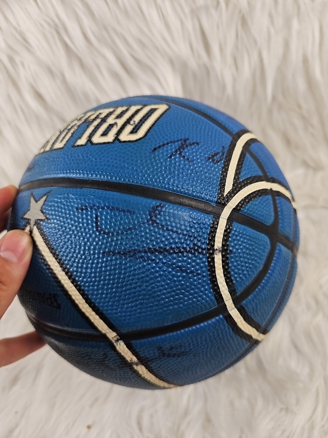 2006/2007 - Autographed Basketball Orlando Magic Team NBA Spalding - RARE