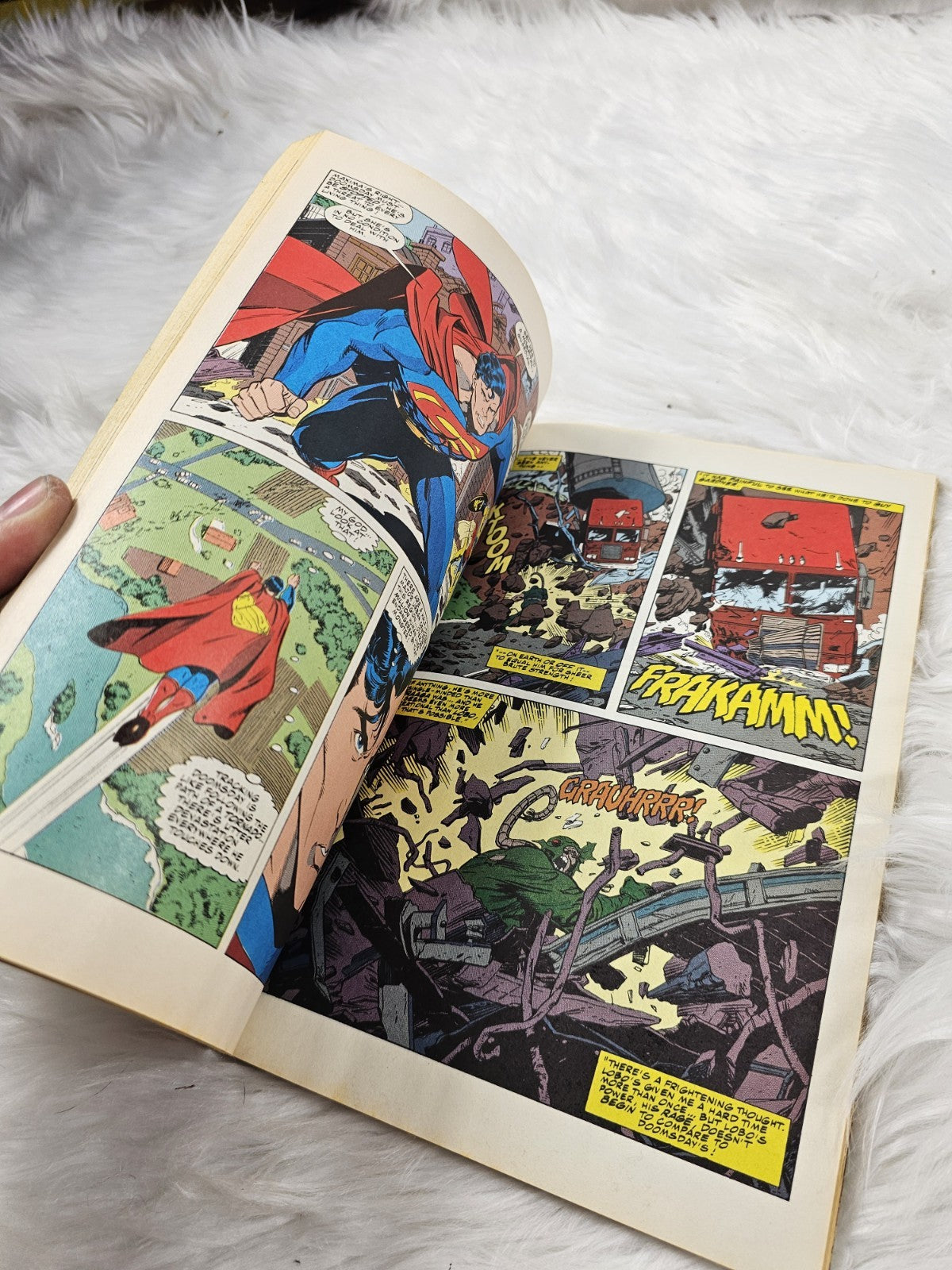 1993 - Death of Superman - TRADE PAPERBACK - 1ST PRINT (6.5/7.0)