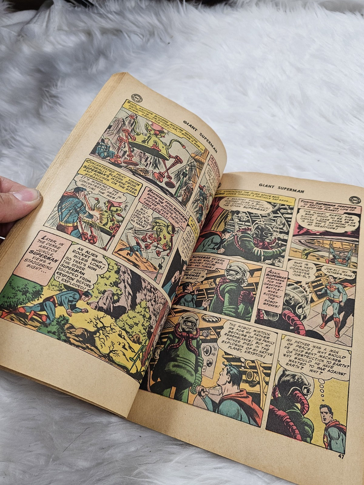 DC Rare Superman 80 Page Giant #6 Comic Book