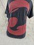 Vintage  Delta Thunder Cats T shirt Black Bigger Logo size Medium