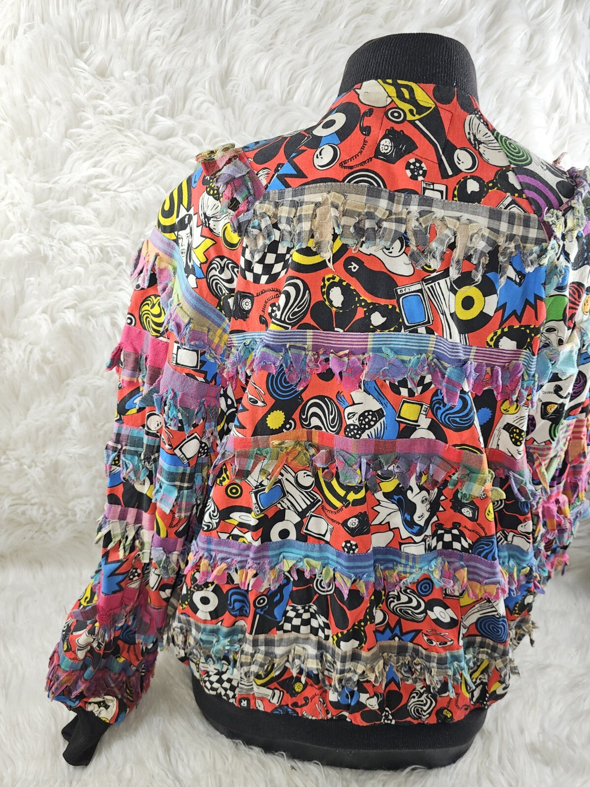 vintage paula sweet 花柄 ジャケット 1990s - Paula Sweet Muslin Mink Floral Jacket Size Medium