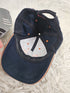 Vintage Rare Y2K Guatemala Hooters Harley H2  Baseball Cap Hat - Black Orange