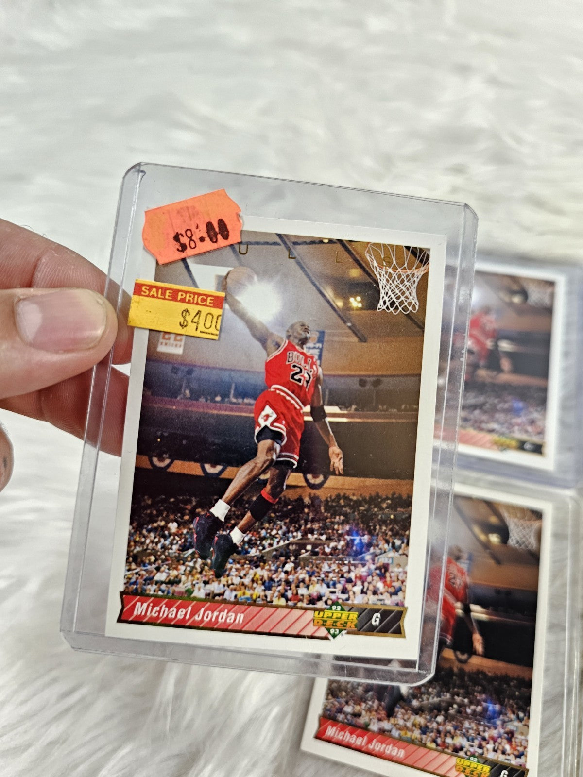 6 1992-93 Upper Deck #23 Michael Jordan Chicago Bulls - All In Good Condition