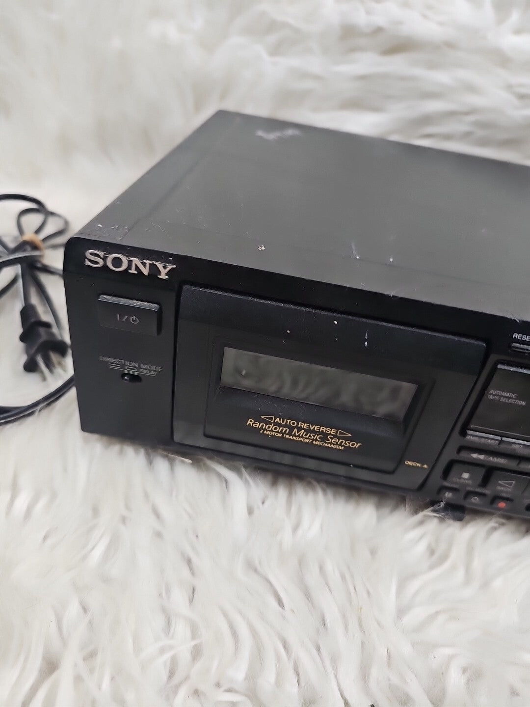 Sony Stereo Rare Cassette Deck TC-WE625 Dual Cassette, Auto Record