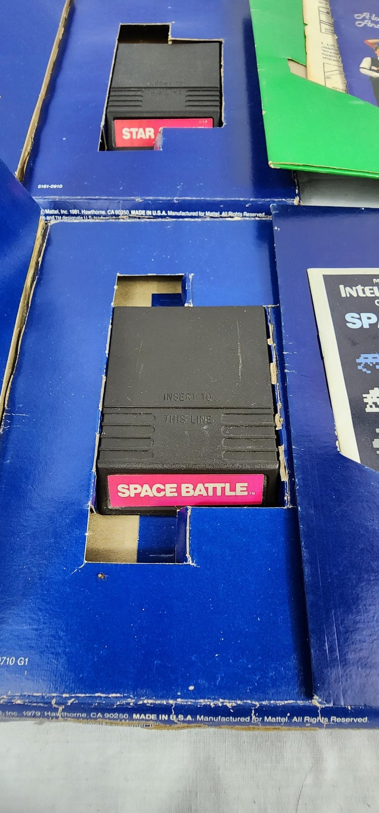 1980 - Intellivision Intelligent Television Video Game Cartridges