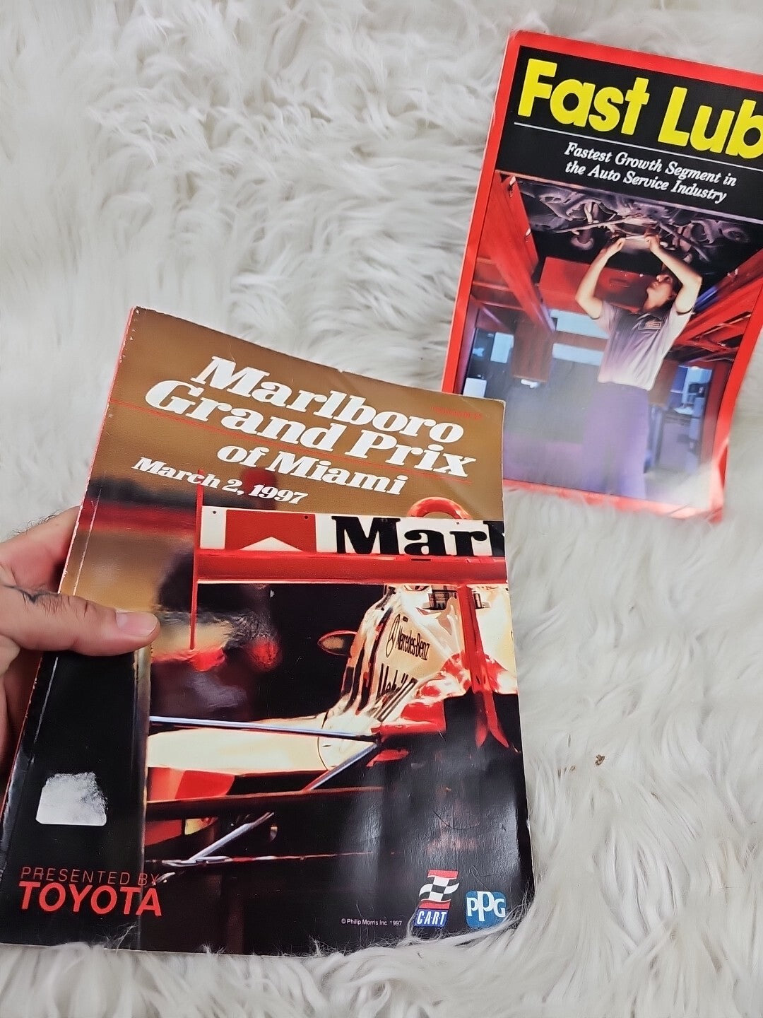 1997 - Marlboro Grand Prix Of Miami Cart/Indycar Racing Program And Fast Lube Mag