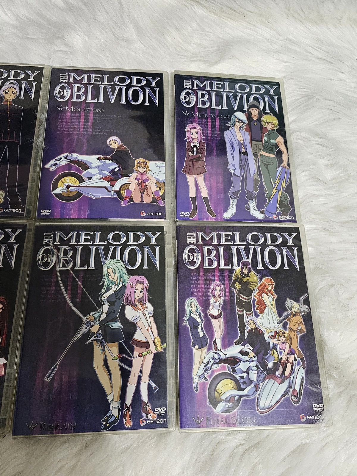 2006 - Melody of Oblivion: Vol. 1-6: Final Score DVD. Scratch Free