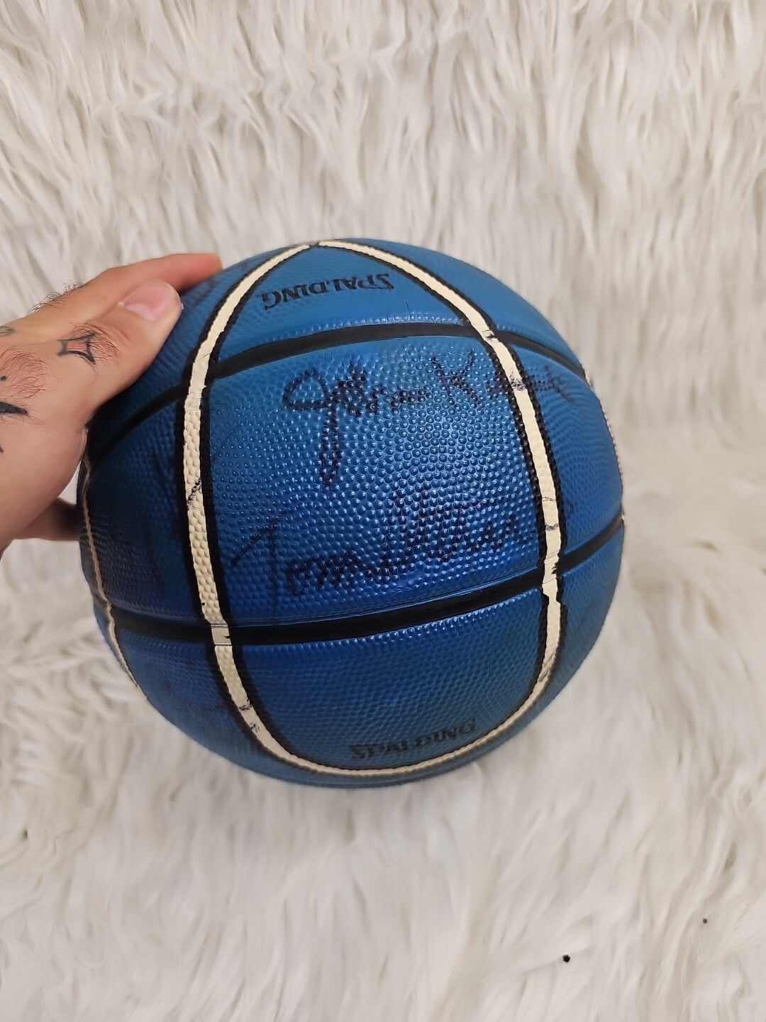 2006/2007 - Autographed Basketball Orlando Magic Team NBA Spalding - RARE
