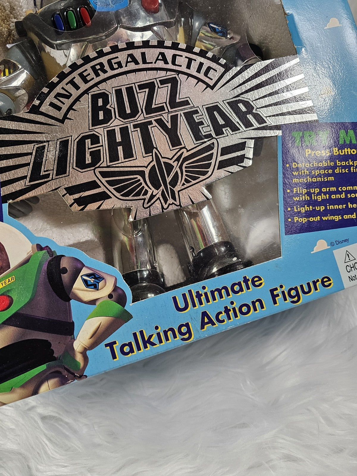 1995 - Disney: Toy Story CHROME INTERGALACTIC BUZZ Lightyear