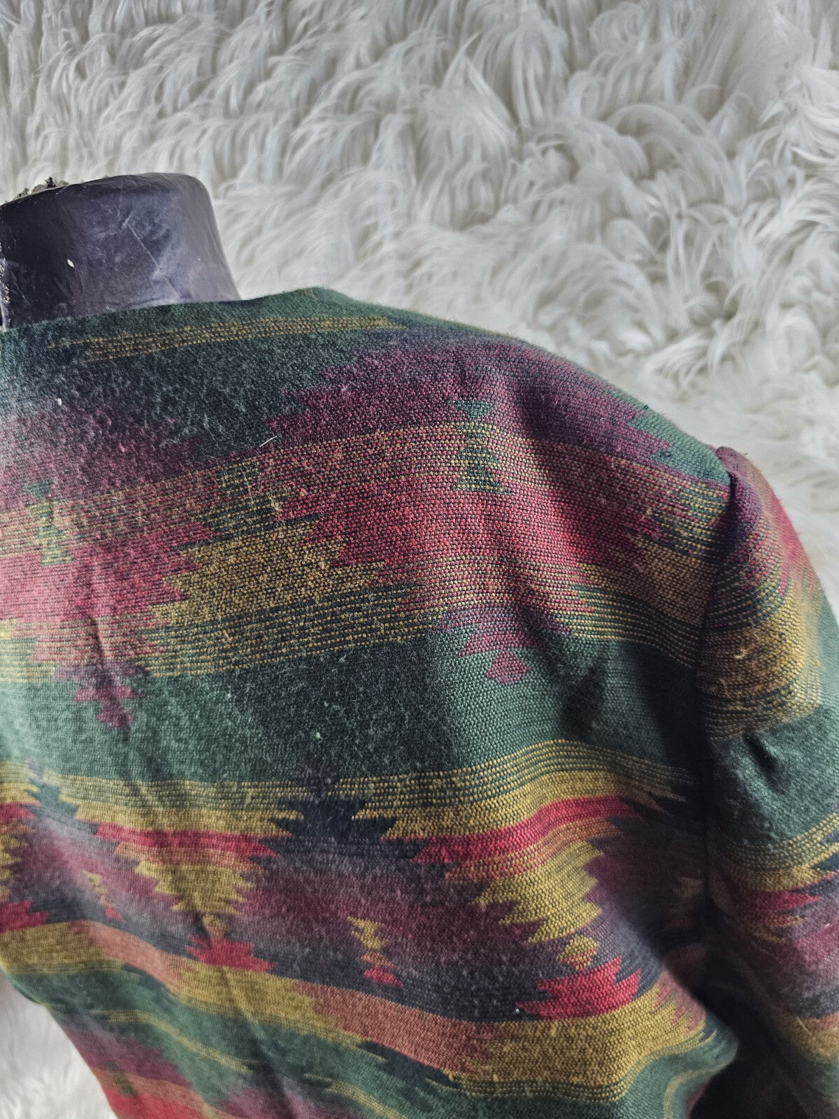 Vintage - Colorful Funky Unbranded Unisex Abstract Desert Blazer Jacket - Size L