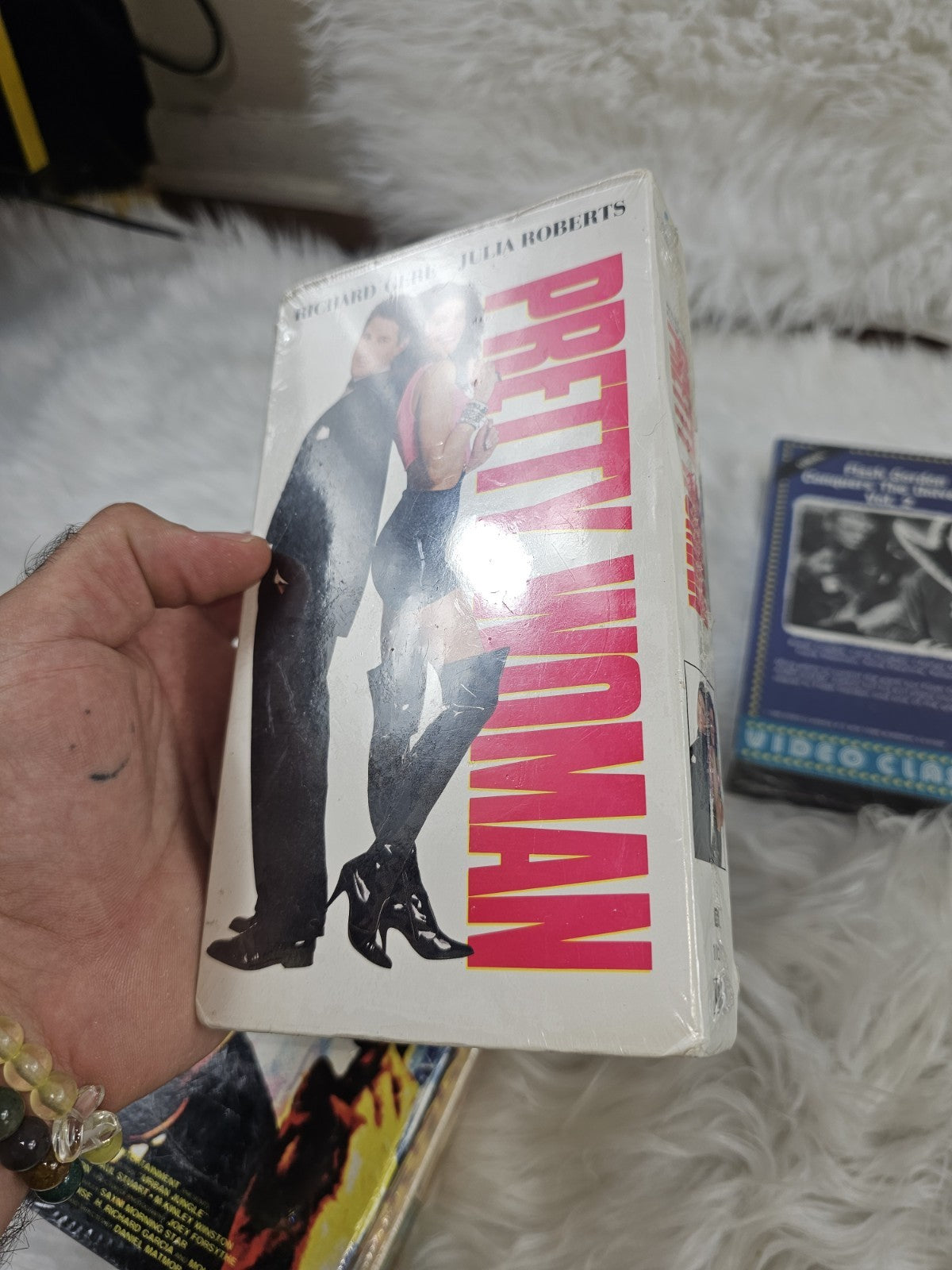 Vintage -4 Sealed Vintage VHS HONEY I SHRUNK THE KIDS, Flash Gordon, Pretty Woman, Urban Jungle
