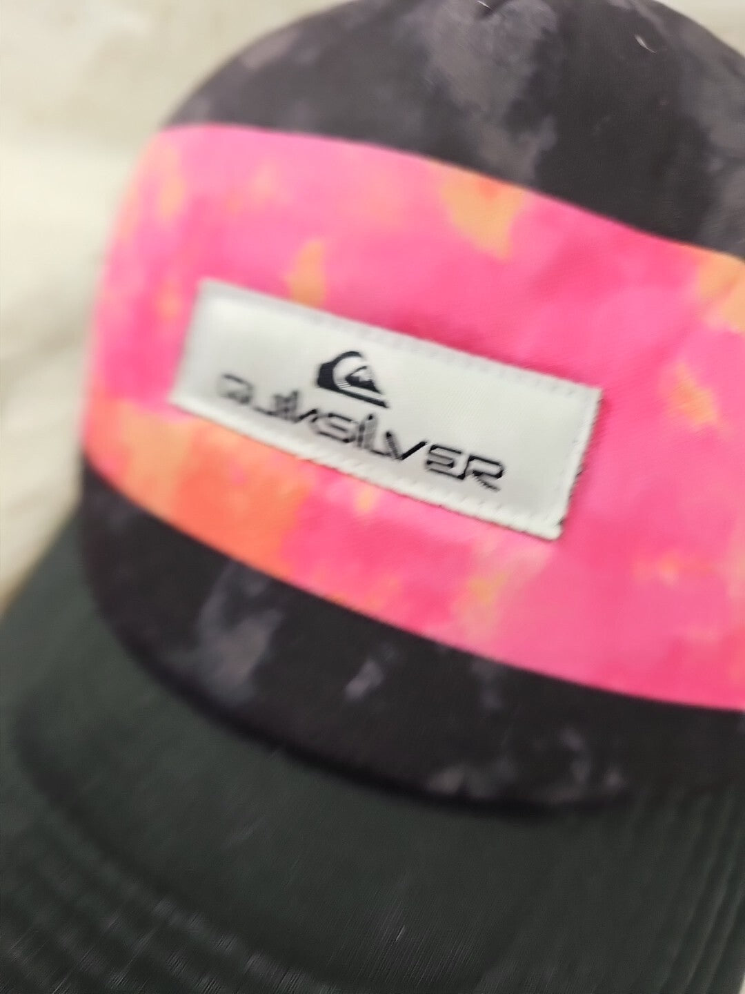 Y2K Vintage Black Quiksilver Pigeon Chicken Trucker Adjustable Hat