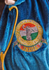 Vintage Rare IFBB Sheru Classics Jacket Mens India Small Track Fitness Blue