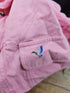 1990s - Flying Scottsman Polo Shirt Mens Size Large Pink  USA Made Duck Mallard