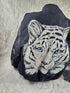 1990s - Steer Brand Tiger Varsity Jacket, Medium Black