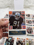 1986 - McDonald's Cards NFL Oakland Raiders (24) Blue Tab Unscratched MINT