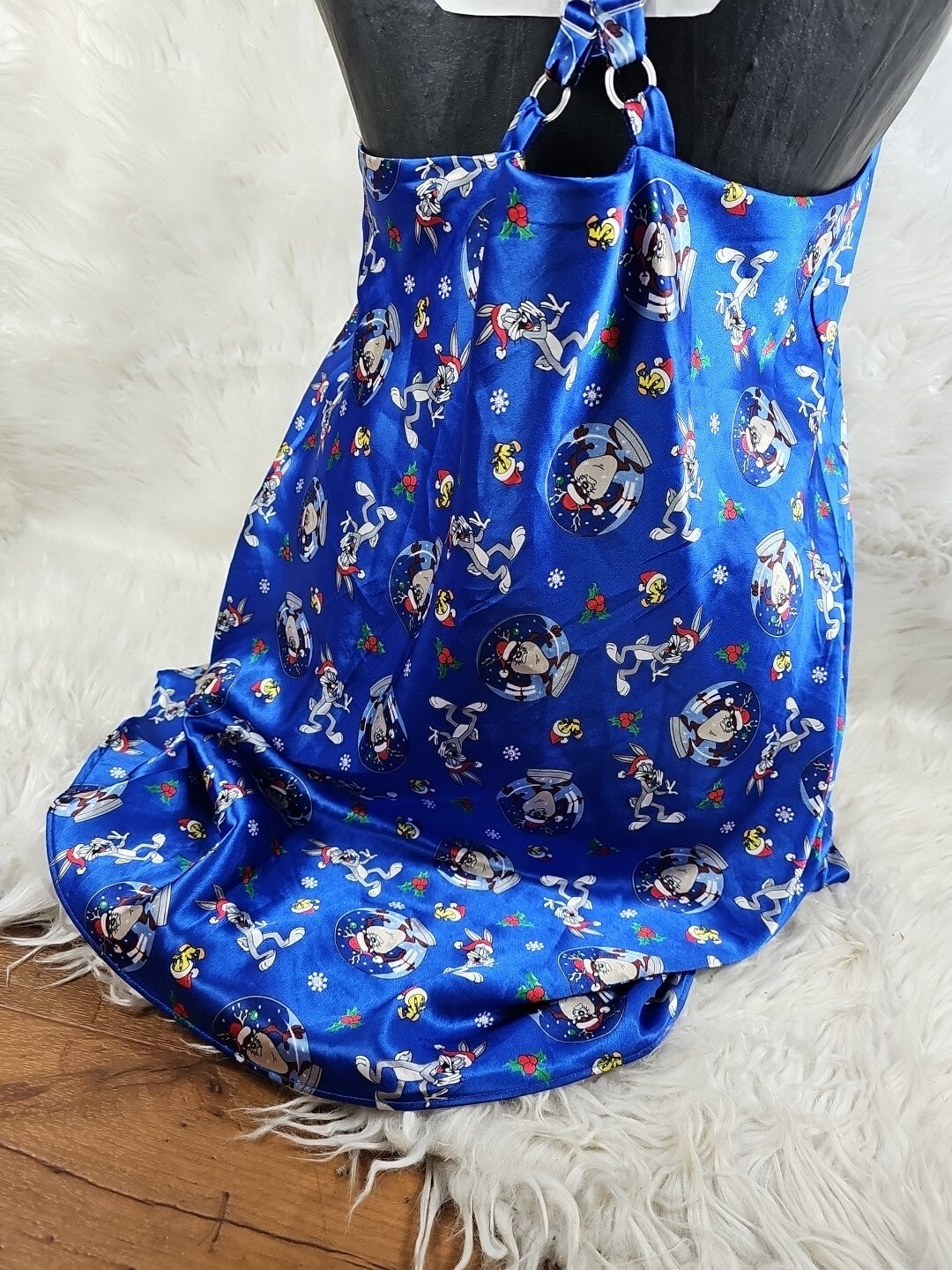 1999 - Looney Tunes Christmas Night Gown, Large